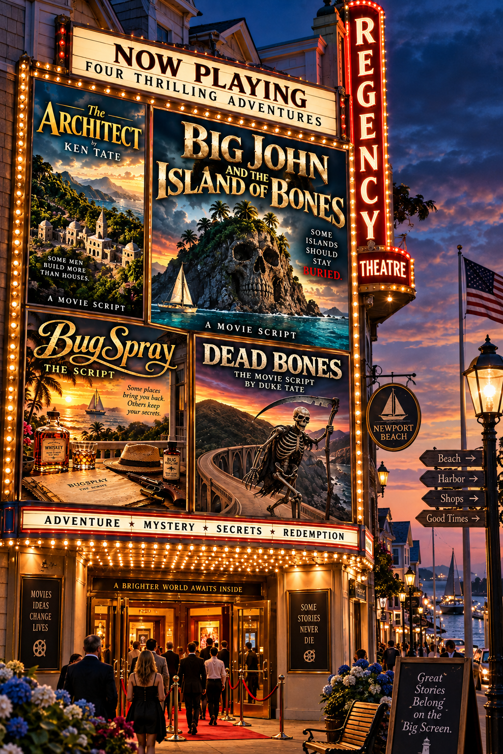 4 MOVIE SCRIPTS for SALE - FULL DISTRIBUTION FILM RIGHTS