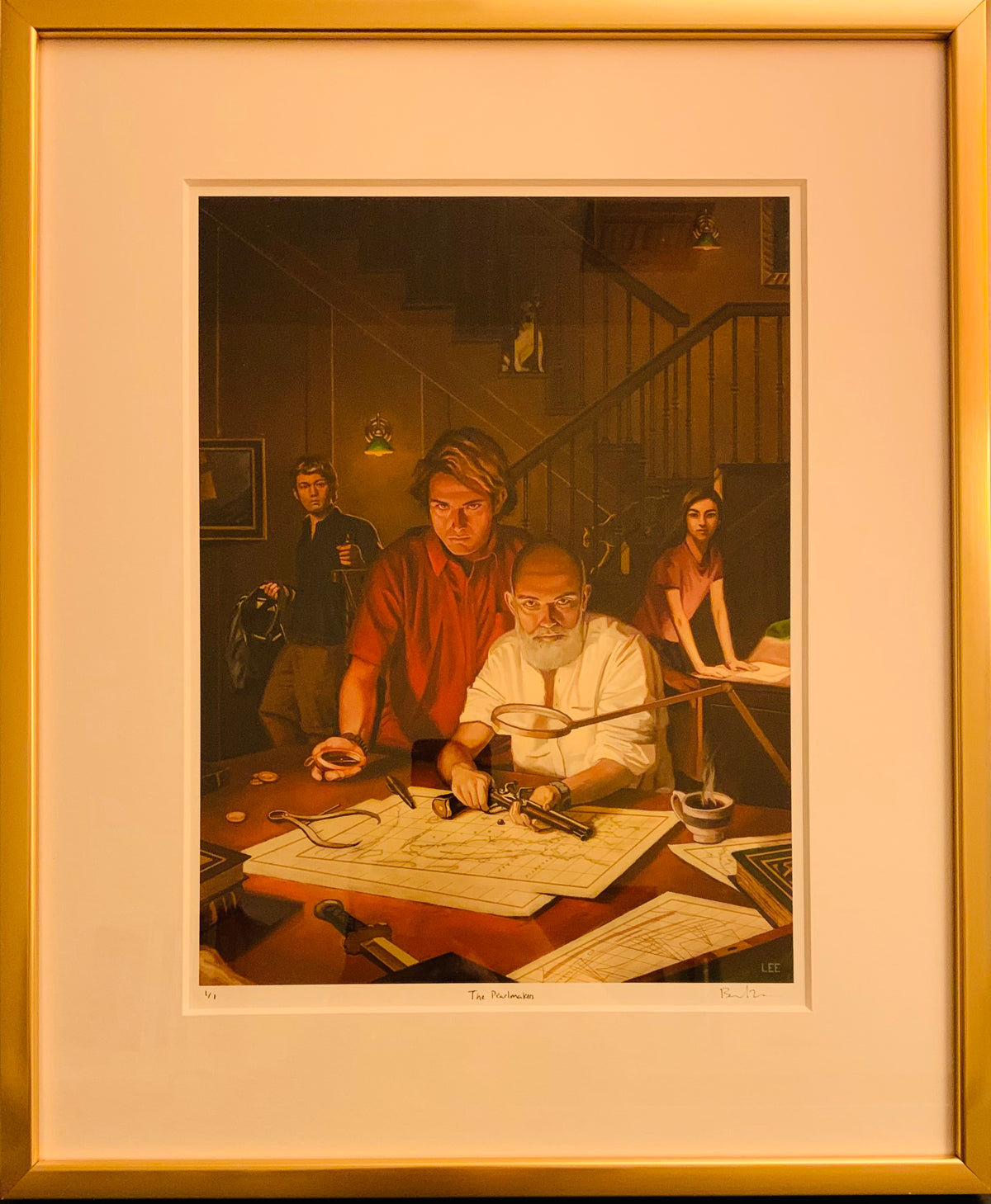 The Pearlmakers 1/1 Print